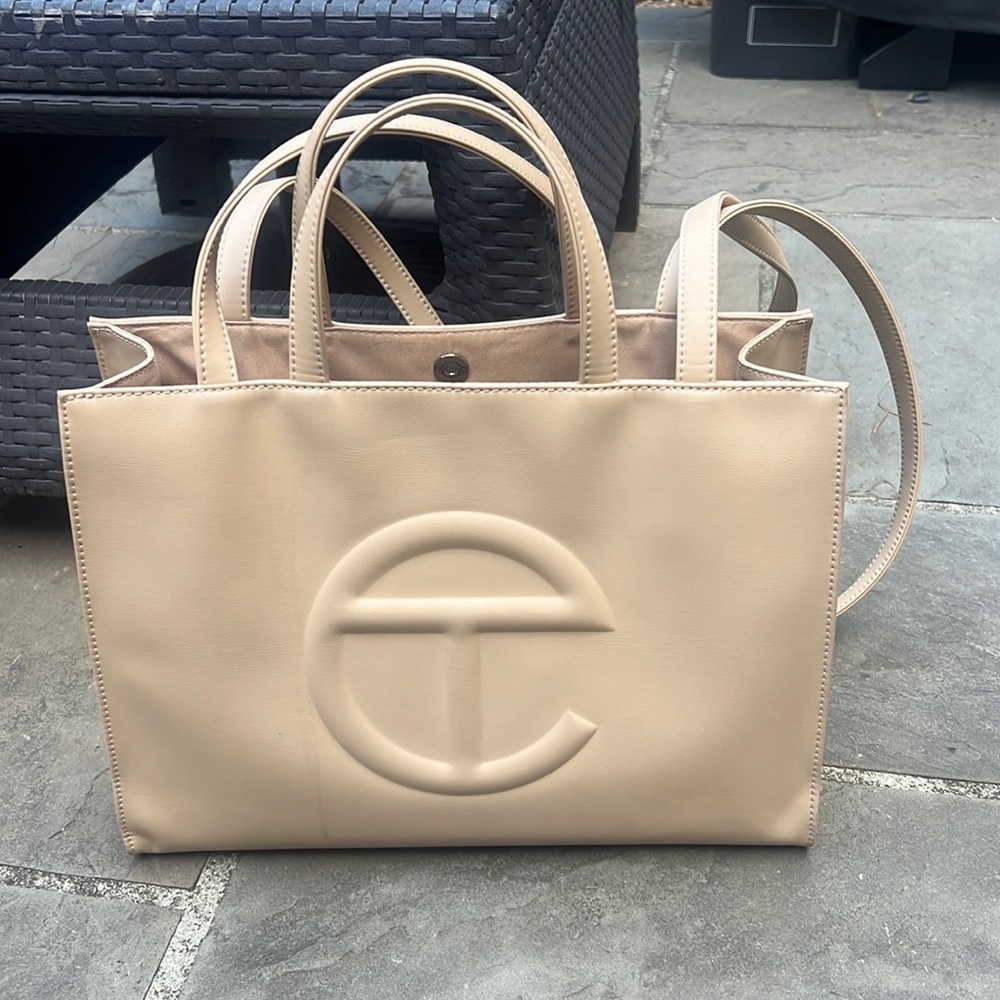 Telfar Medium Tan Bag